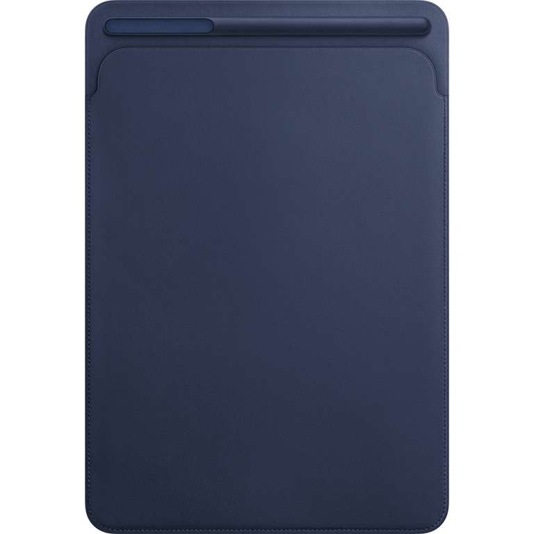 Apple Leather Sleeve voor iPad 10.2 (2019 / 2020 / 2021) / Pro 10.5 / Air 10.5 - Donkerblauw voor €23,70