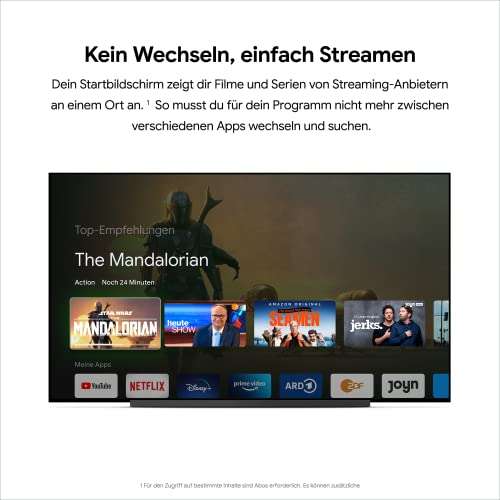 Chromecast met Google TV 4K versie (Amazon.DE)