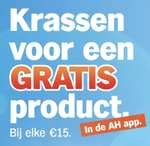 LAATSTE WEEK: Krassen voor een gratis product bij de Albert Heijn