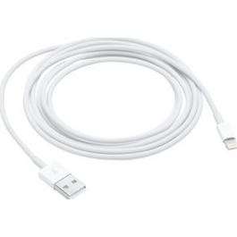 Apple Lightning naar USB Kabel, 2m Wit
