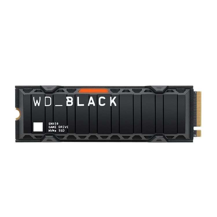 WD Black NVMe SSD SN850 2TB (met heatsink)