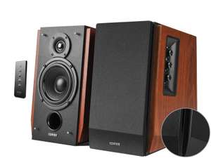 Edifier R1700BT Bluetooth Studio Speakers zwart of bruin
