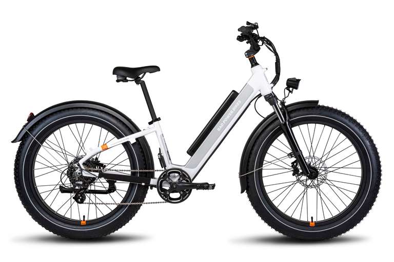 RadRhino 6 Plus Step-Thru Fatbike electrische fiets Electric Fat Bike