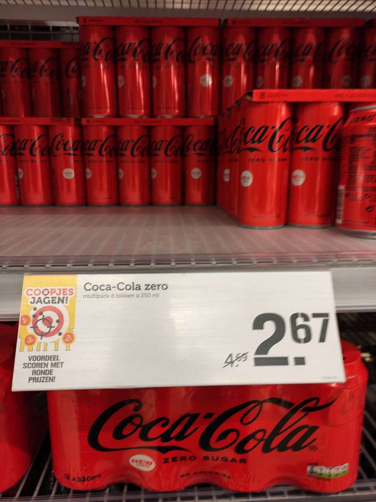 Coca Cola zero 8-pack