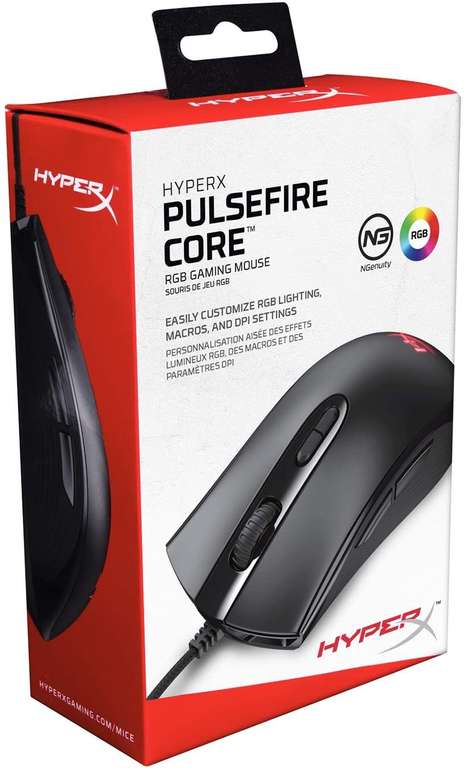 (laagste prijs ooit) HyperX Pulsefire Core RGB Gaming muis @Amazon