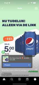 24st Pepsi frisdrank 330ml (excl. statiegeld/bezorging)