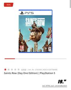 Saint Row (Day One Edition) PlayStation 4/5 - Xbox Series X