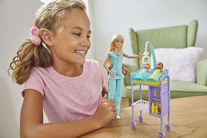 Barbie Kinderarts Speelset