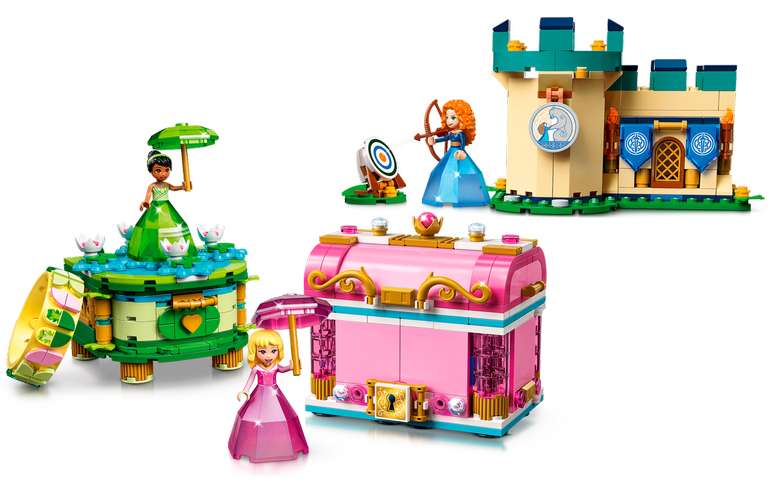Lego Disney Aurora's, Merida's en Tiana's 43203 @ Lego