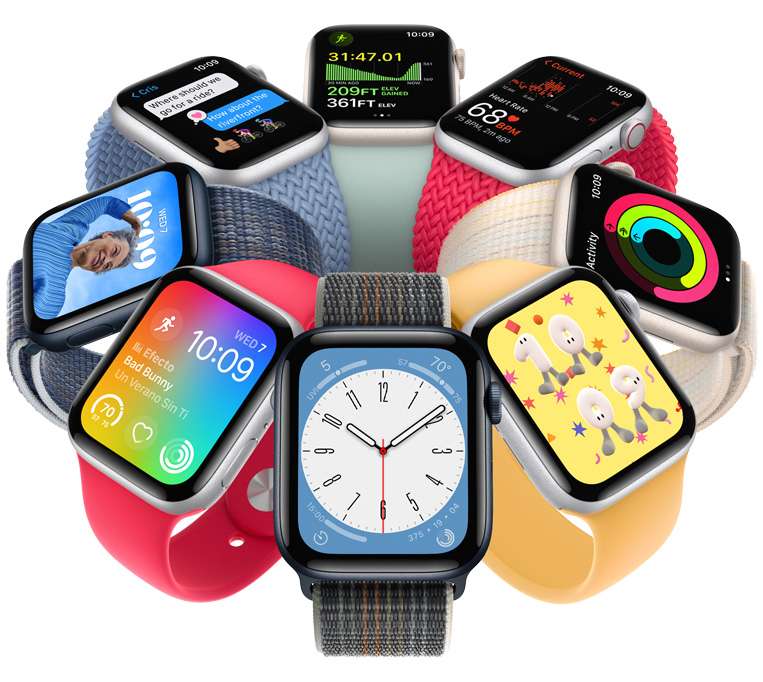 Apple Watch SE 2022 (Aluminium, GPS, 40mm)