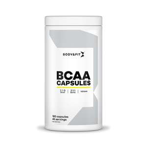 BCAA capsules (180 stuks) voor €9,50 @ Body & Fit