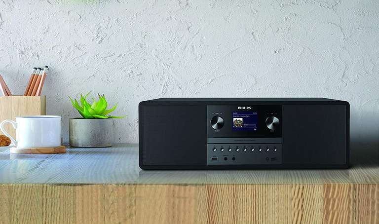 Philips Audio M6805/10 Stereo-Installatie met Bluetooth en Internetradio DAB+/FM