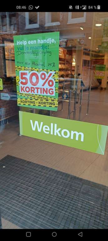Plus Voorstraat Utrecht alles 50%