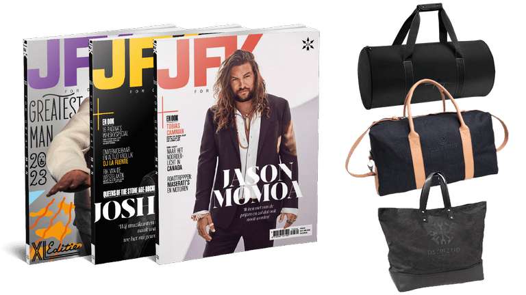 Halfjaar JFK + luxe tas naar keuze voor €29,95