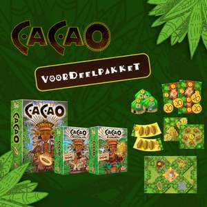 Cacao spellenpakket compleet voor €39,95 + extraatje @ White Goblin Games