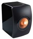 2x KEF LS50 speaker zwart/koper