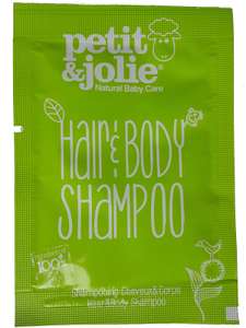 Gratis sample shampoo en badolie