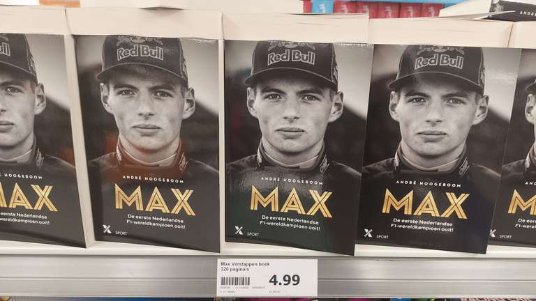 Max verstappen boek (action, landelijk )