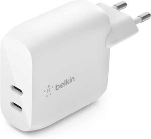 Belkin 40 W USB-C 2-poorts Wandlader