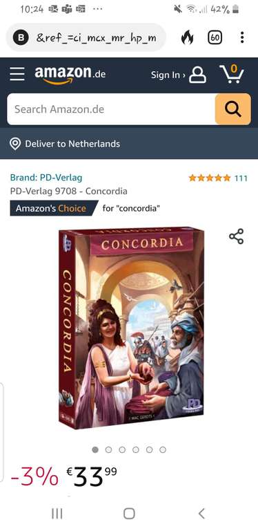 Concordia bordspel EN/DE