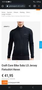 Craft core bike subz LS Jersey fietsshirt heren