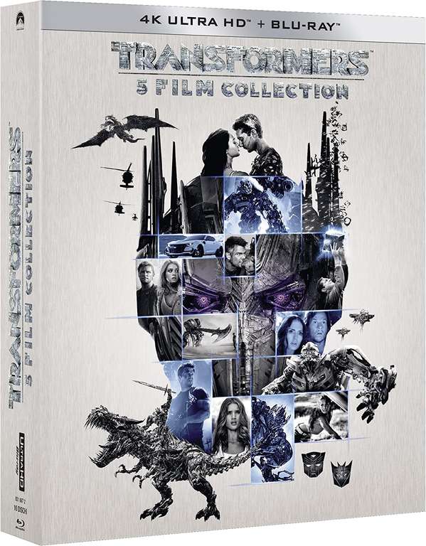 Transformers 5 Film Collection 4k UHD (Italiaanse versie met o.a. Engelse audio en NL ondertiteling)