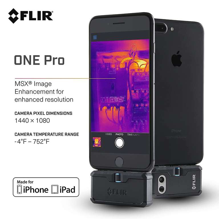 Flir One Pro iOS warmtebeeld camera