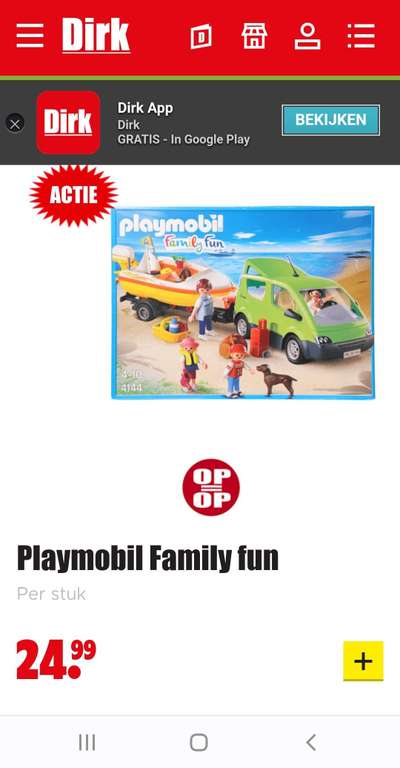 Playmobil family fun 4144 ( prijsfout )