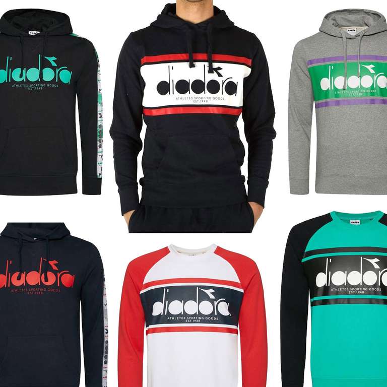 Diadora hoodie / sweater - keuze uit 6 varianten
