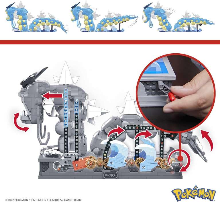Mega Construx Pokémon Motion Gyarados