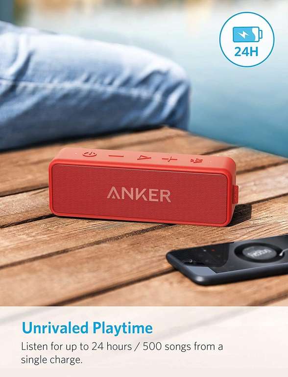 Anker Soundcore 2 bluetooth speaker zwart voor €29,99 @ Amazon NL (prime Day)