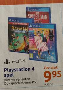 Diverse PlayStation 4 games voor €9,95 (o.a. Spider-man, Rayman, Rise of the Tomb Raider 20 Year Edition)