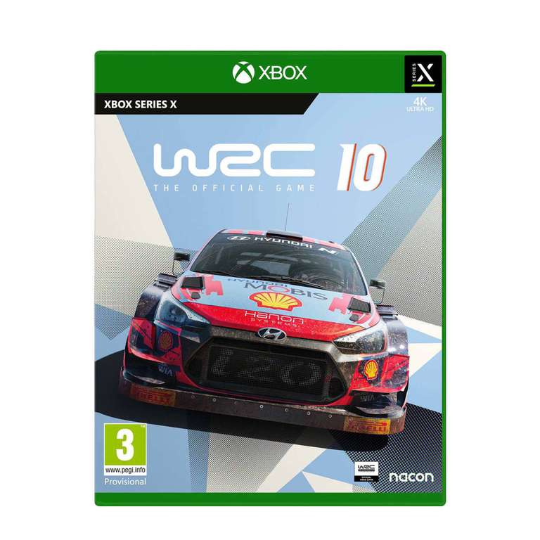 WRC 10 voor de Xbox One en Series S/X