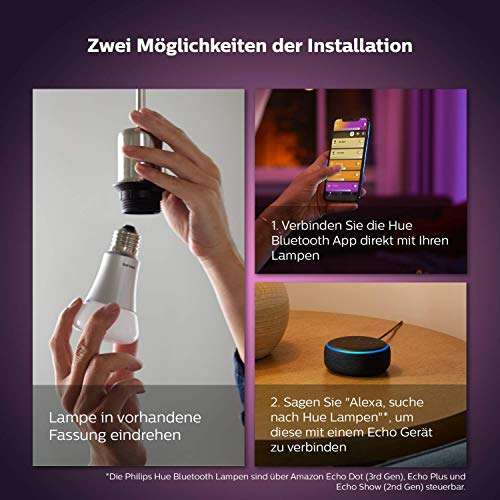 [warehouse deal] 2x Philips Hue White & Color Ambiance GU10 (€29,63 p.s.)