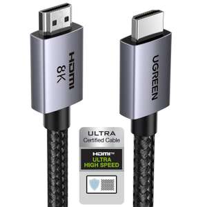 UGREEN HDMI 2.1 Kabel met een verversingssnelheid tot 8K - 60 Hz | 2 meter @ Amazon NL