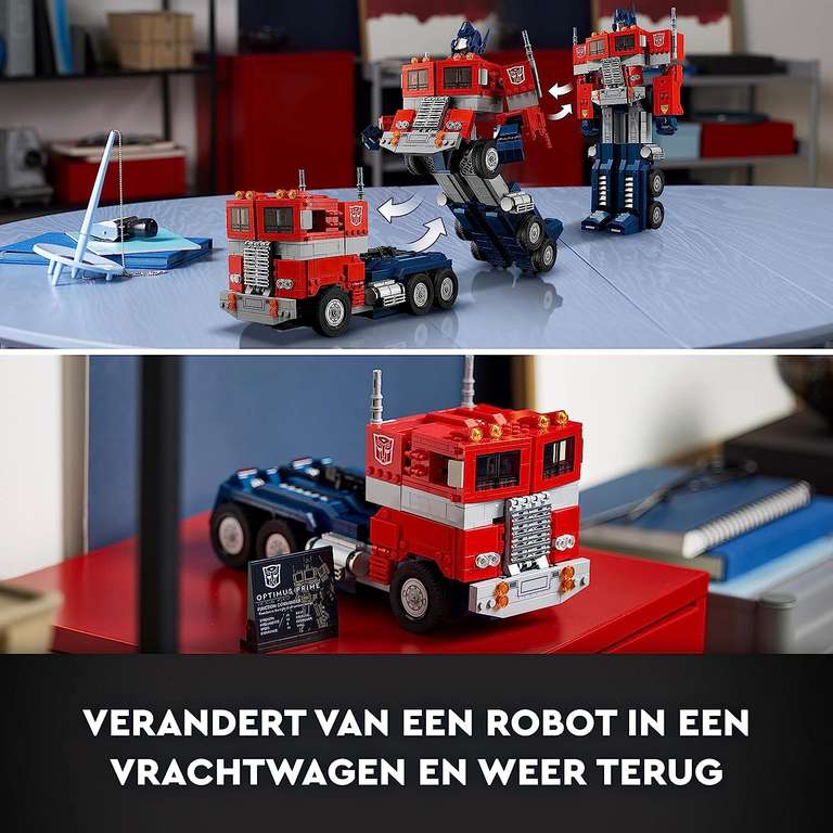 LEGO 10302 Icons Optimus Prime - €116.89 bij Amazon.nl