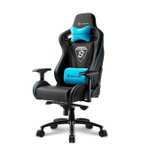 Sharkoon Skiller SGS4 Gaming Seat Zwart/Blauw