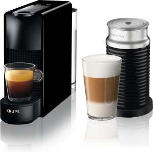 Krups Nespresso Essenza Mini of Magimix of Inissia of Vertuo + Melkopschuimer + 100 cups