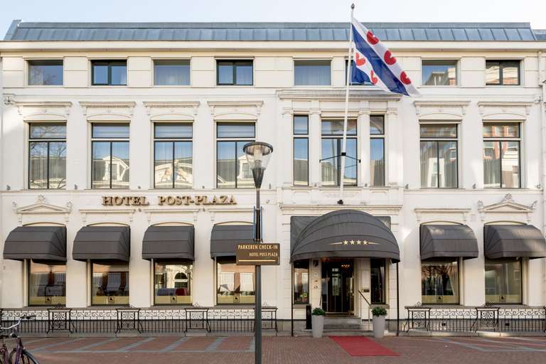4* Post-Plaza Hotel Leeuwarden - logies ontbijt met welkomstdrankje en koek v.a. €54 p.p. @ Travelcircus