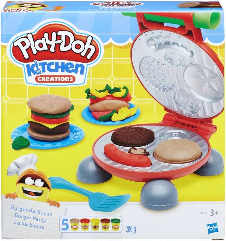 Play-Doh Burger Barbecue voor €9,09 @ Amazon NL