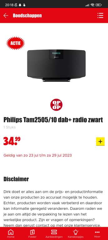 [Dirk van den Broek] Philips M2505 DAB+ radio & bluetooth speaker