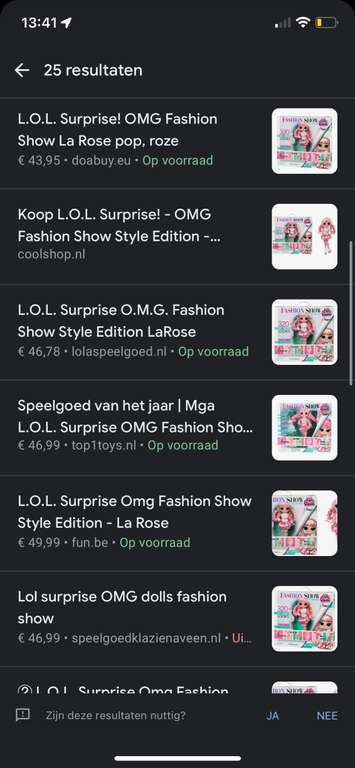 L.O.L. Surprise OMG Fashion Show - La Rose - Style Edition - Modepop