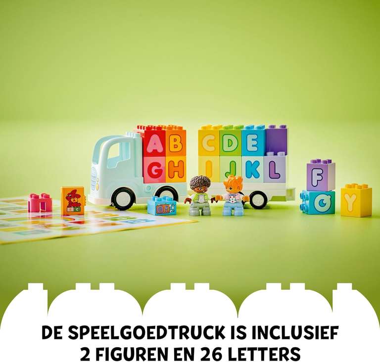 LEGO DUPLO Stad Alfabetvrachtwagen, Educatief Speelgoed lego 10421