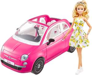 [Prime] Barbie Fiat 500 incl. pop en accessoires voor €19,78 @ Amazon.nl