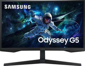 Samsung Odyssey G5 G55C 27" QHD 165 Hz Curved Gaming Monitor