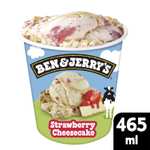 Ben & Jerry's IJs Strawberry Cheesecake 465ml voor €1,75 @ Butlon