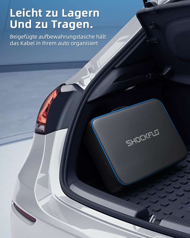 ShockFlo Type 2 oplaadkabel voor EV met 50% korting en €5 extra korting