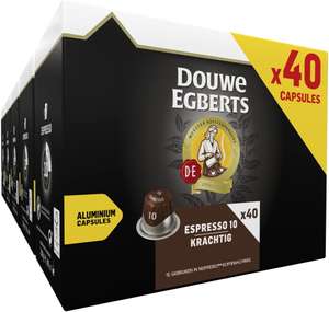Douwe Egberts Espresso Krachtig Koffiecups, 5 x 40 Cups