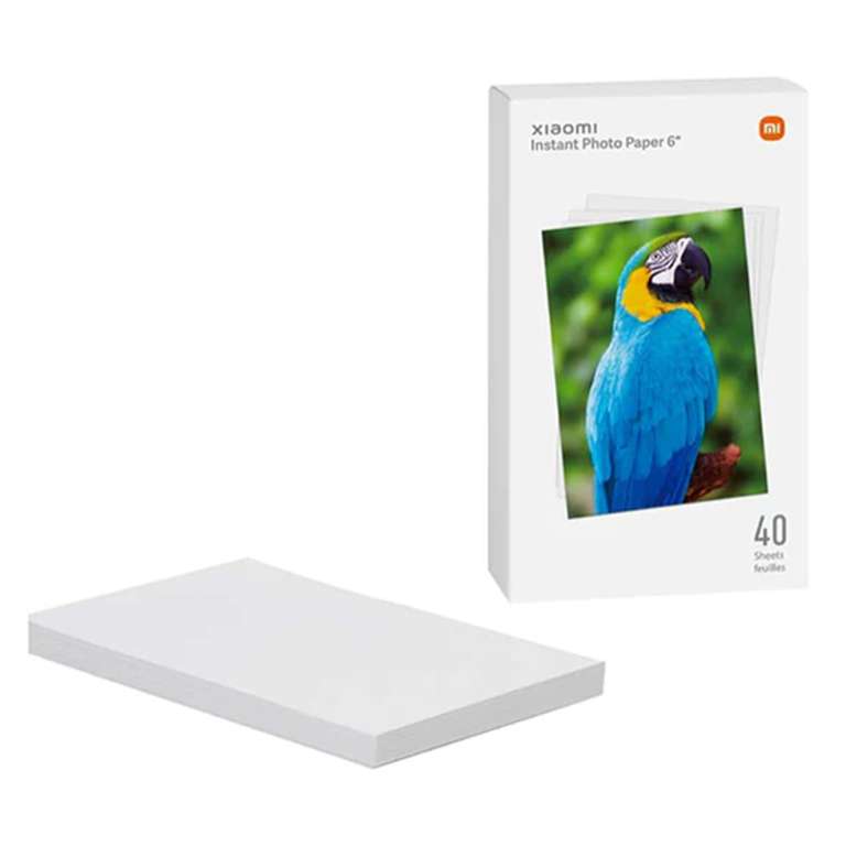 Xiaomi Mi Instant Fotopapier 6" 40 vellen voor €12,99 @ Ochama