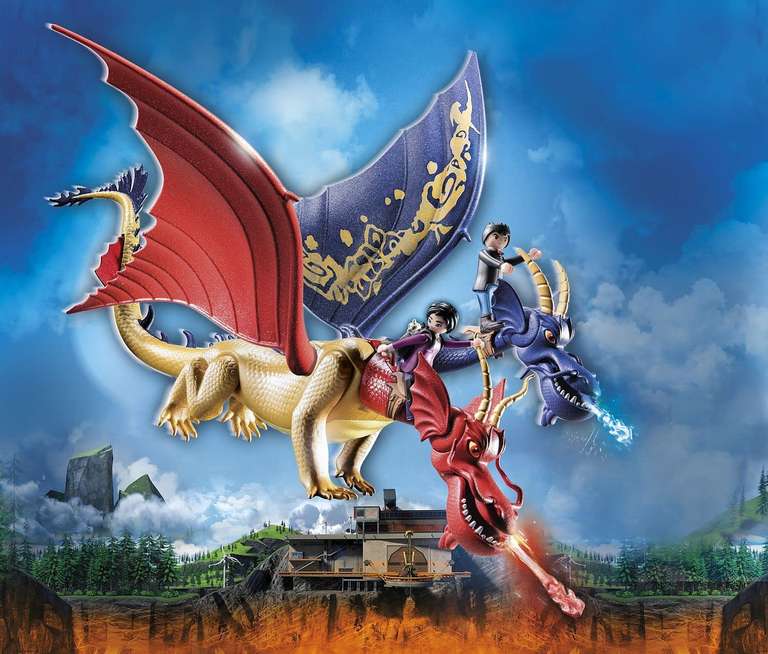 PLAYMOBIL Dragons: The Nine Realms Wu & Wei met Jun - 71080
